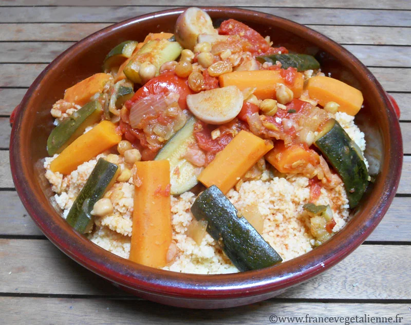 Couscous aux Végetarien